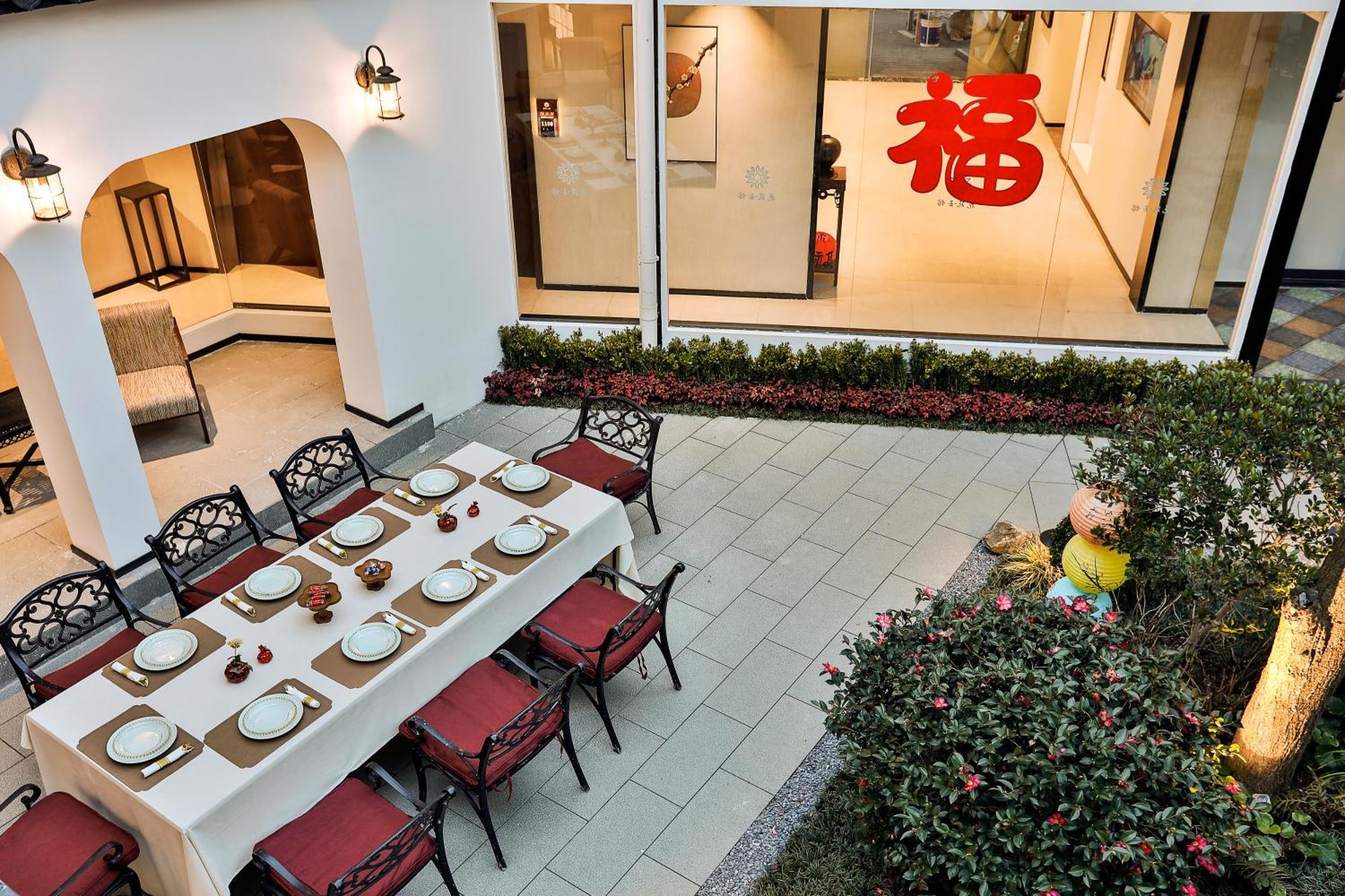 Yurong West Lake Cottage Resort Hotel Hangzhou Exterior photo