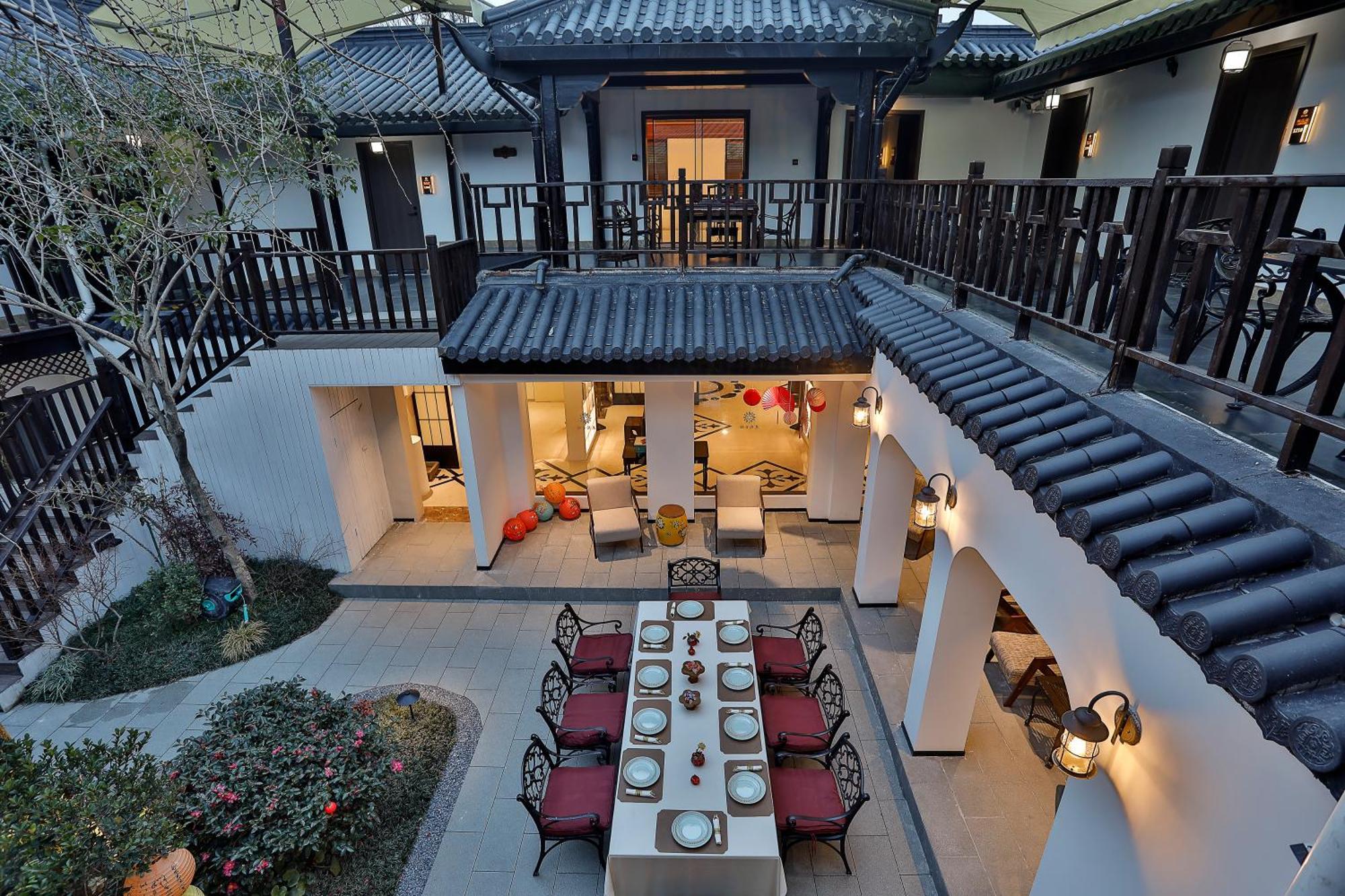 Yurong West Lake Cottage Resort Hotel Hangzhou Exterior photo