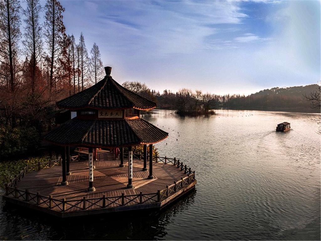 Yurong West Lake Cottage Resort Hotel Hangzhou Exterior photo